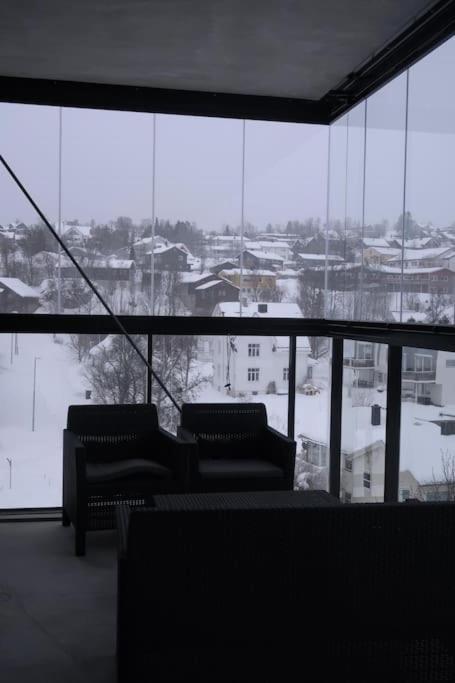 New Magnificent View Apartment Near The Centre ทรอมโซ ภายนอก รูปภาพ
